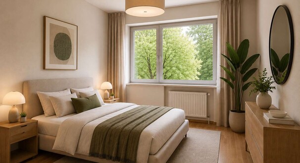 Schlafzimmer - Visualisierung