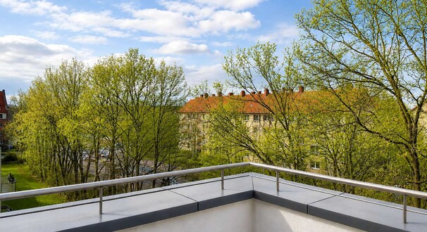 Aussicht von der Dachterrasse