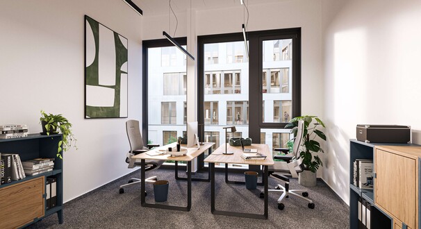 Visu Doppelbüro