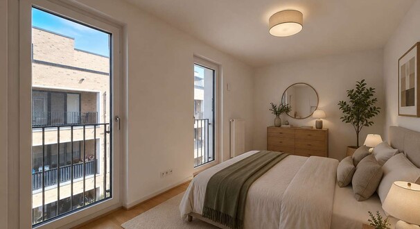 KI Visualisierung Schlafzimmer