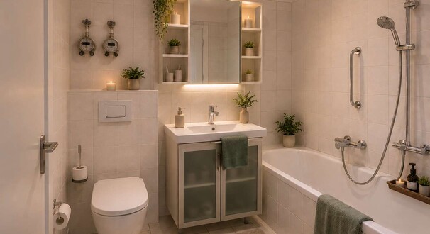 Badezimmer - Visualisierung