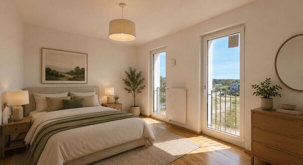 KI Visualisierung Schlafzimmer