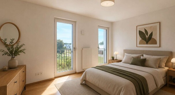KI Visualisierung Schlafzimmer