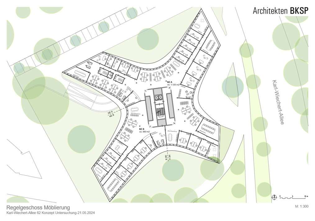 Grundriss / Regelgeschoss