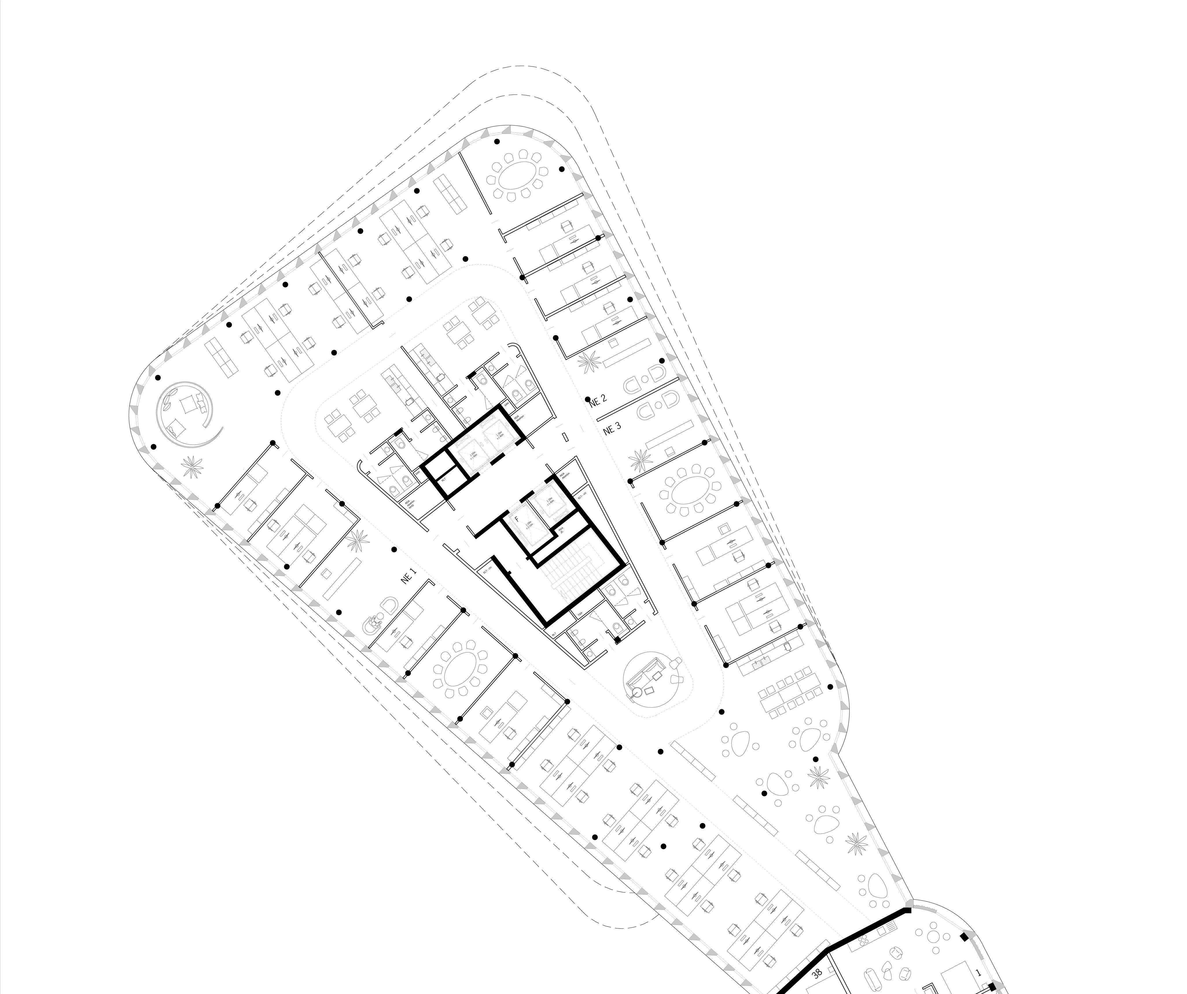 Mustergrundriss 2.-3. OG