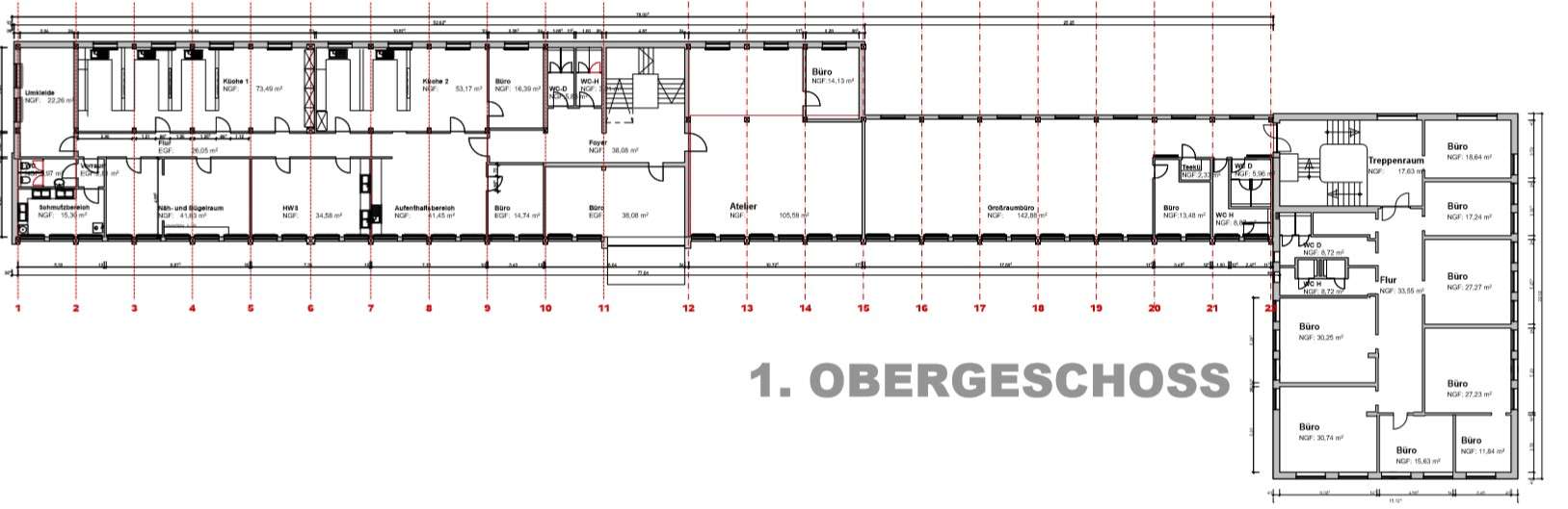 Grundriss 1. OG