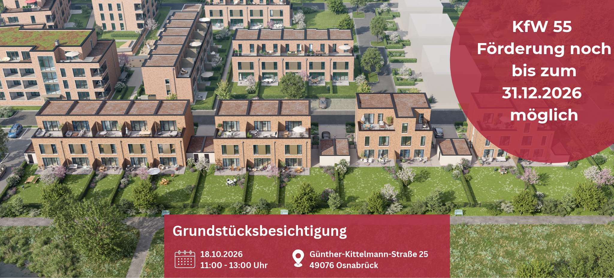 Grundstücksbesichtigung Heidec