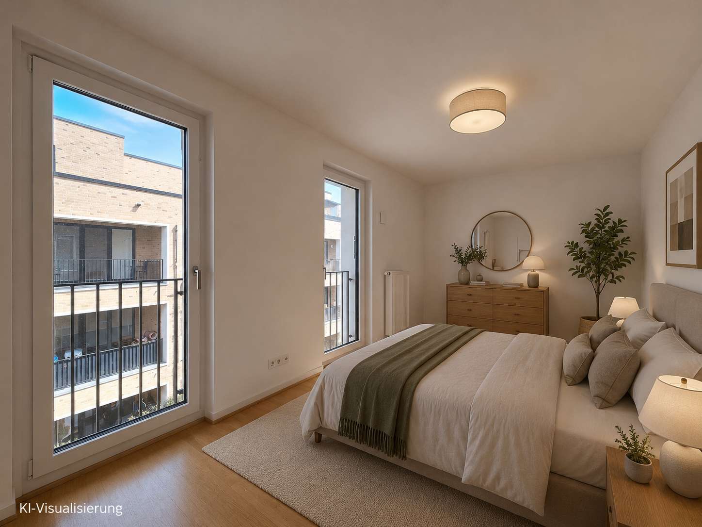 KI Visualisierung Schlafzimmer