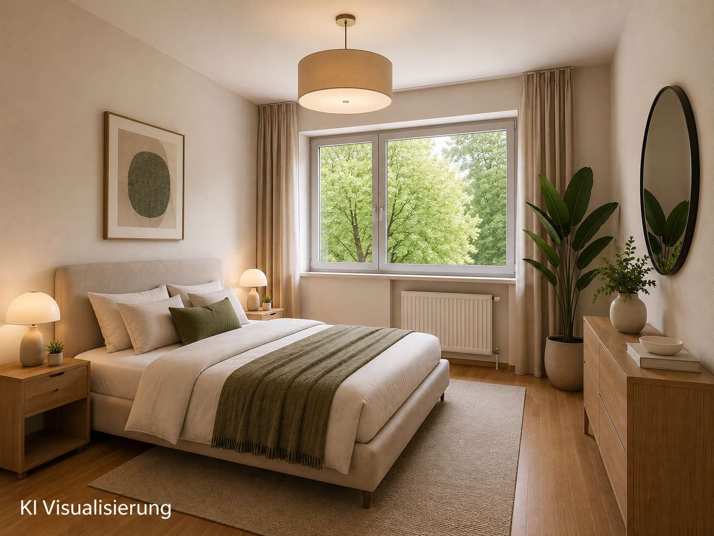 Schlafzimmer - Visualisierung