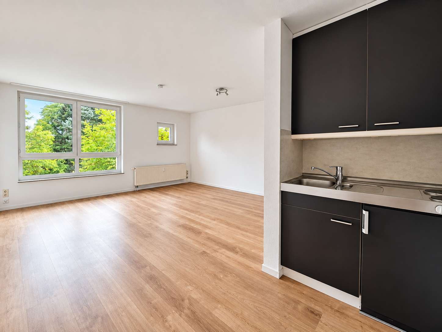 Wohnbereich mit Pantry Küche